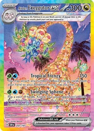 Alolan Exeggutor ex - 242/191 - Ingles