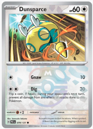 Dunsparce (Master Ball Pattern) - Ingles