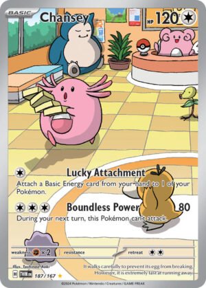 Chansey - 187/167 - Twilight Masquerade - Ingles