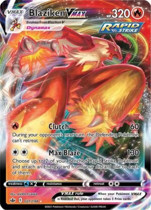 Blaziken VMAX - 021/198 - Ingles
