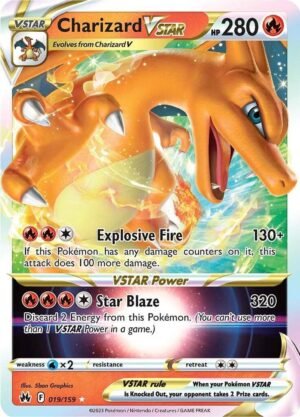 Charizard VSTAR - 019/159 - Crown Zenith (CRZ)