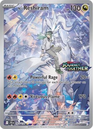 N's Reshiram - 167/159 (Journey Together Stamped) - Ingles