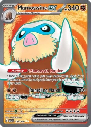Mamoswine ex - 174/159 - Espanol