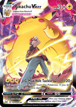 Pikachu VMAX - Lost Origin Trainer Gallery - Ingles