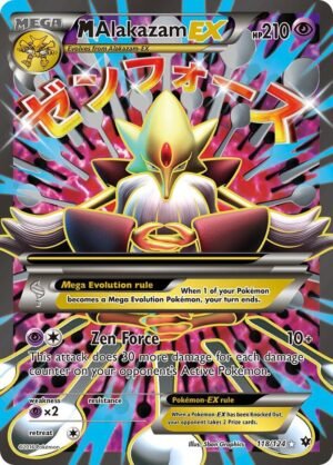 M Alakazam EX - XY 118/124 - Fates Collide - Ingles