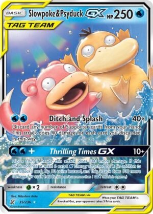 Slowpoke & Psyduck GX - Ingles