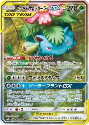 Venusaur & Snivy GX - 066/064 - Japones