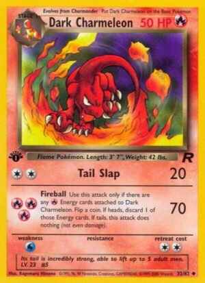Dark Charmeleon - 32/82 - Team Rocket - Ingles