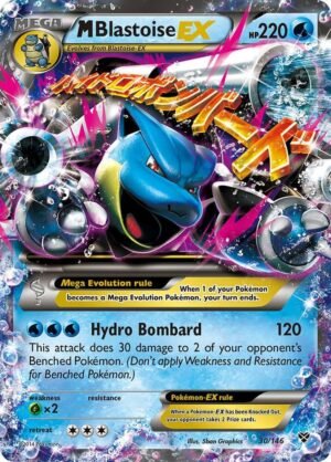 M Blastoise EX - XY Base Set (XY) - Ingles