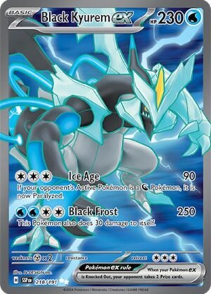 Black Kyurem ex - 218/191 - Ingles