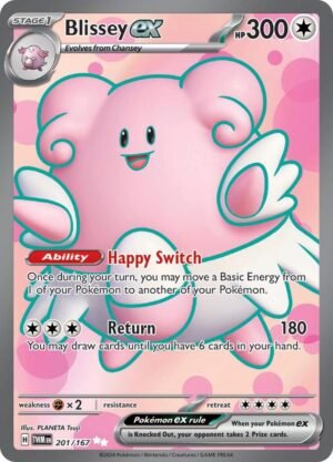 Blissey ex - 201/167 - Ingles