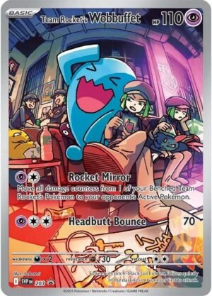 Team Rocket's Wobbuffet 203 - Promo - Ingles