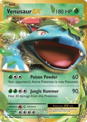 Venusaur EX 1/108 - Ingles