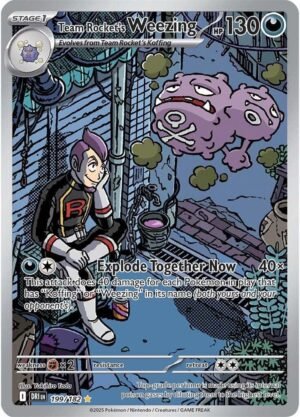 Team Rocket's Weezing - 199/182 - Ingles