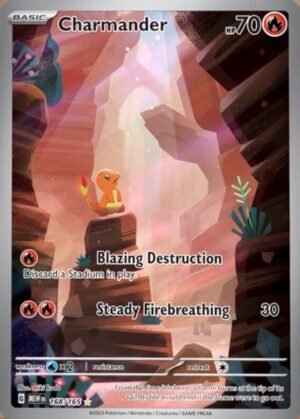 Charmander - 168/165 - SV: Scarlet & Violet 151 (MEW) - Ingles