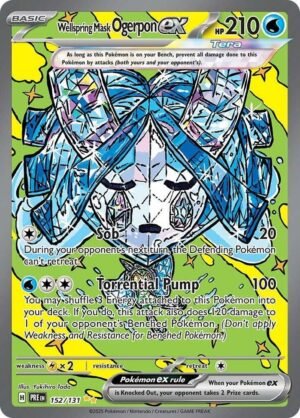 610507_in_1000x1000 Wellspring Mask Ogerpon ex - 152/131 - SV: Prismatic Evolutions - Ingles