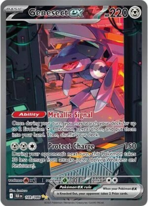 Genesect ex - 169/086 - SV: Black Bolt - Ingles