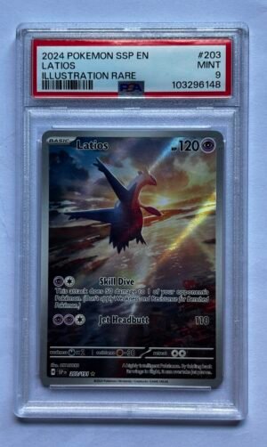 Latios 2024 Pokemon Surging Sparks - PSA 9