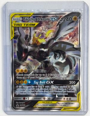 Pikachu & Zekrom GX - SM Promos - Ingles (DAMAGED) - DMG