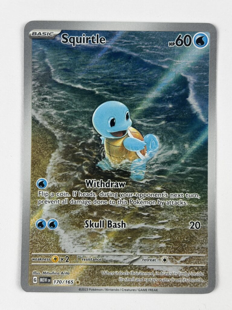 Squirtle – 170/165 – SV: Scarlet & Violet 151 (MEW) – Ingles
