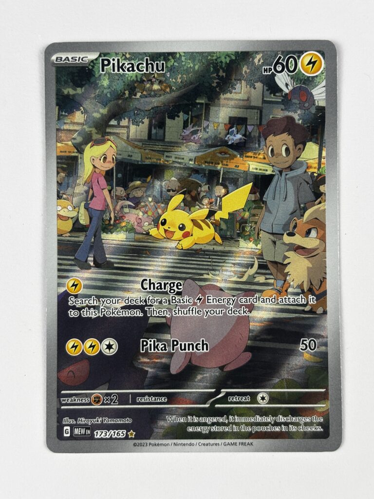 Pikachu – 173/165 – SV: Scarlet & Violet 151 – Ingles