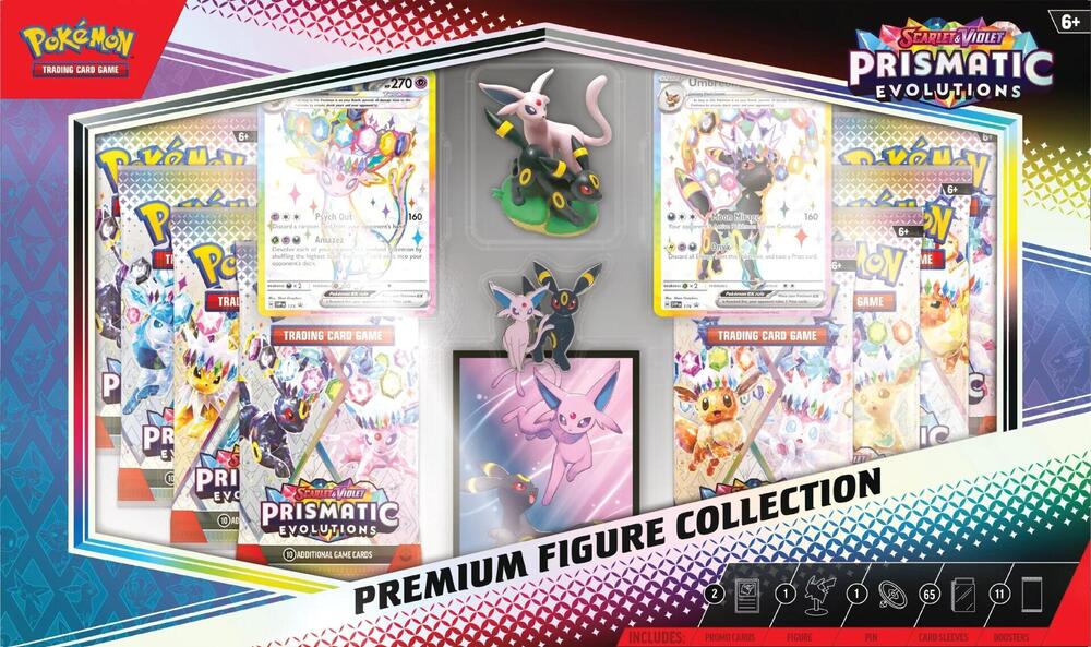 Prismatic Evolutions Premium Figure Collection – Ingles