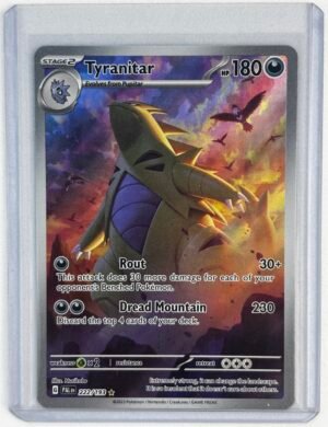 Tyranitar - 222/193 - SV02: Paldea Evolved - Ingles