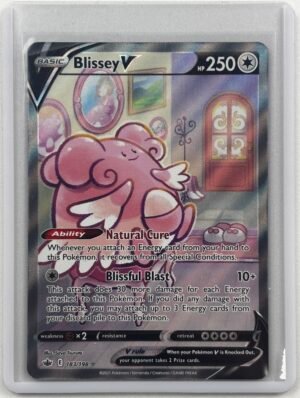 Blissey V (Alternate Full Art) - SWSH06: Chilling Reign - Ingles