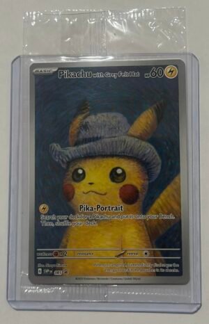 Pikachu with Grey Felt Hat - Ingles - (Sellado) (#3)
