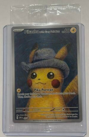 Pikachu with Grey Felt Hat - Ingles - (Sellado)