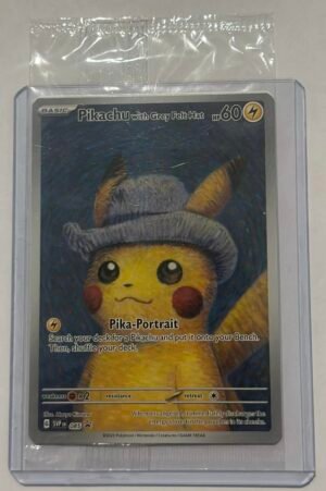 Pikachu with Grey Felt Hat - Ingles - (Sellado) (#2)