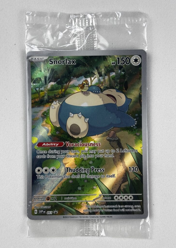 Snorlax – 051 – SV: Scarlet & Violet Promo Cards – SELLADO (Ingles)