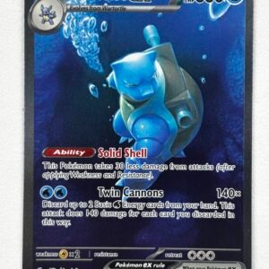 Blastoise ex – 200/165 – Ingles