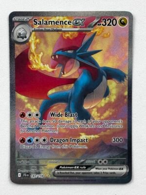 Salamence ex - 187/159 - SV09: Journey Together - Ingles