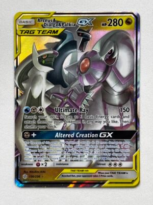 Arceus & Dialga & Palkia GX - SM - Cosmic Eclipse - Ingles