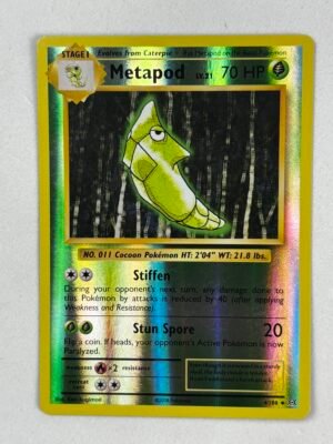 Metapod - XY - Evolutions (EVO) - REVERSE HOLO