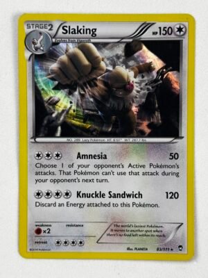 Slaking - XY - Furious Fists (FFI) - HOLO