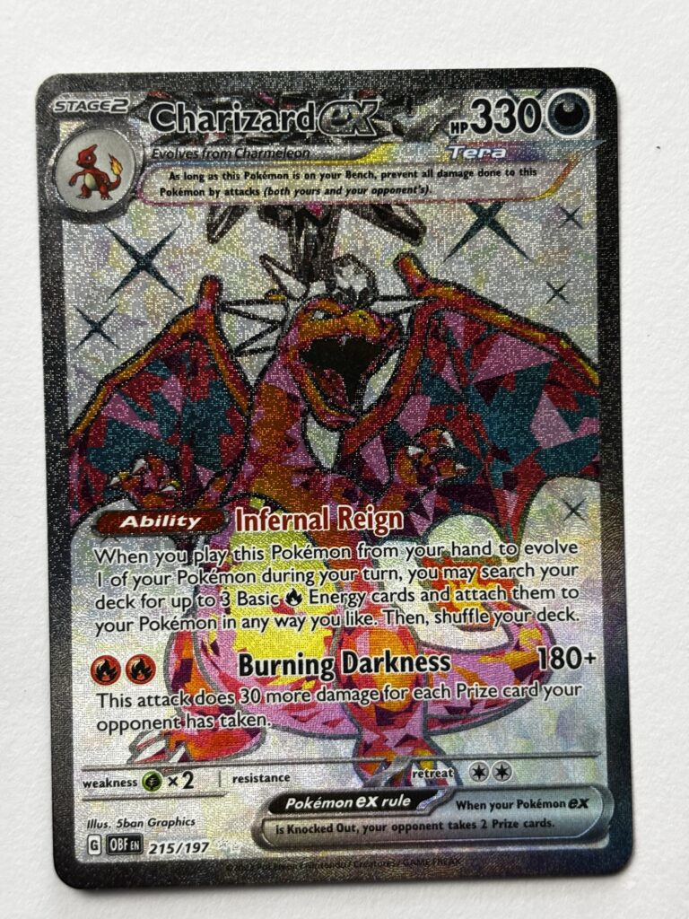 Charizard ex – 215/197 – SV03: Obsidian Flames – Ingles