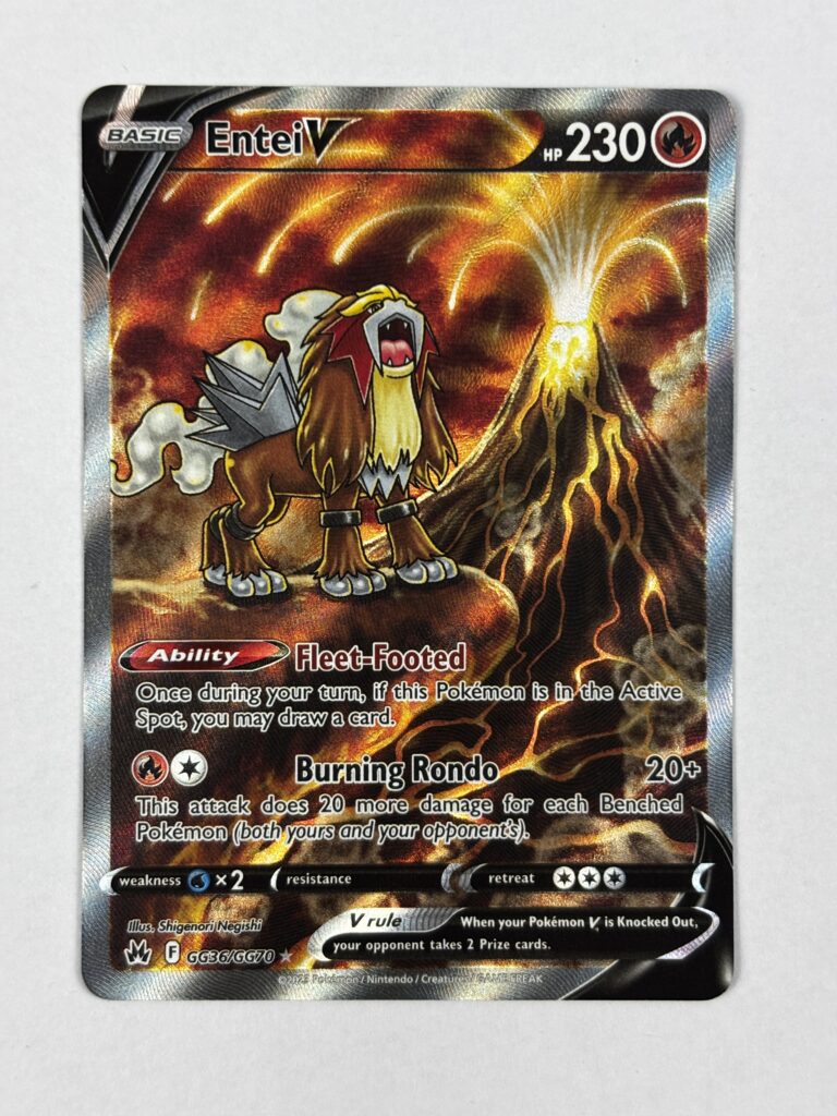 Entei V – Crown Zenith: Galarian Gallery – Ingles
