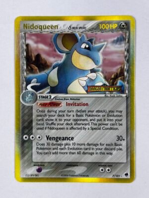 Nidoqueen (Delta Species) - Dragon Frontiers - (LP) -  REVERSE HOLO FOIL