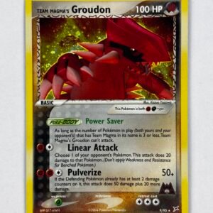 Team Magma’s Groudon – Team Magma vs Team Aqua (NM) – Holo Foil