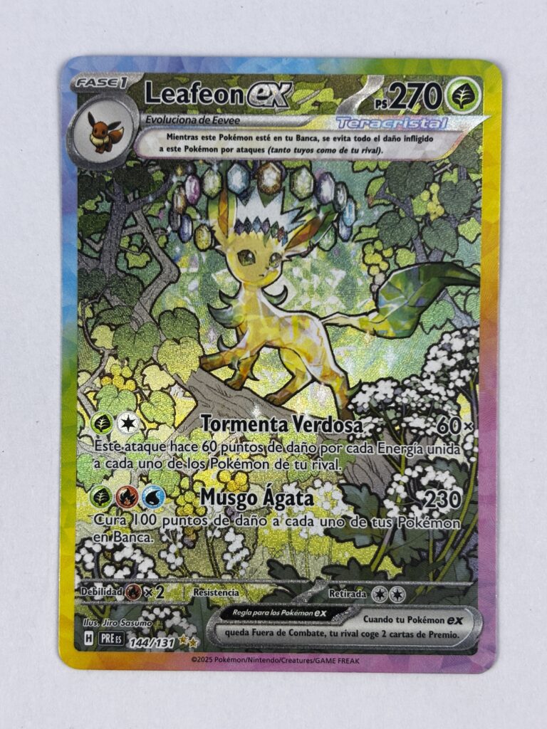 Leafeon ex – 144/131 – SV: Prismatic Evolutions – Español