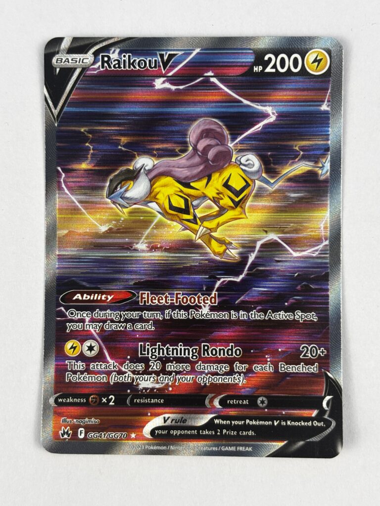 Raikou V – Crown Zenith: Galarian Gallery – Ingles