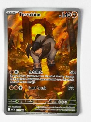 Terrakion 135 - White Flare - Ingles