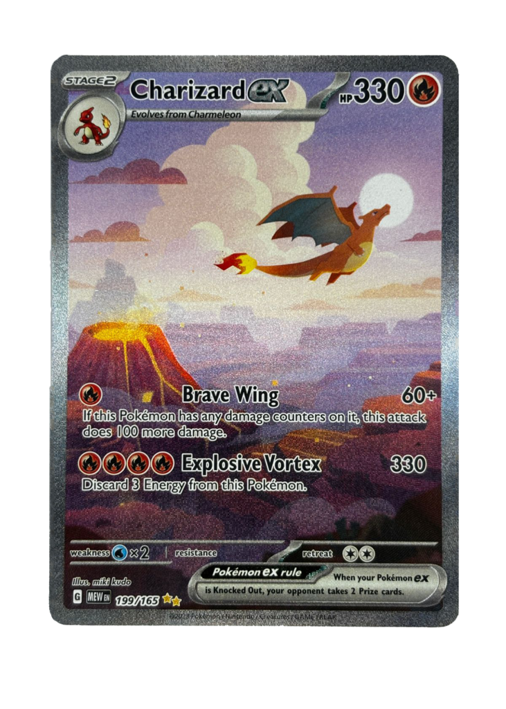 Charizard ex – 199/165 – SV: Scarlet & Violet 151 (MEW)