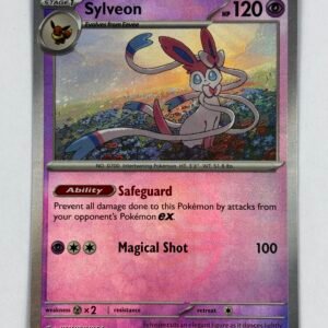 Sylveon 040 - Prismatic Evolutions - Master Ball Pattern - Ingles