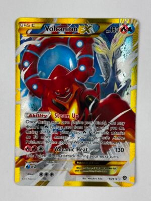 IMG_8021 Volcanion EX 115 - Steam Siege (LP) - Ingles