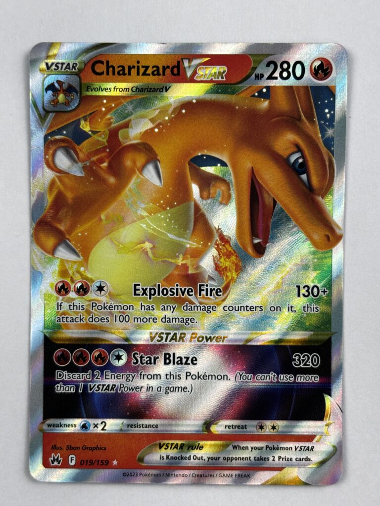 Charizard Vstar 019 – Crown Zenith – Ingles