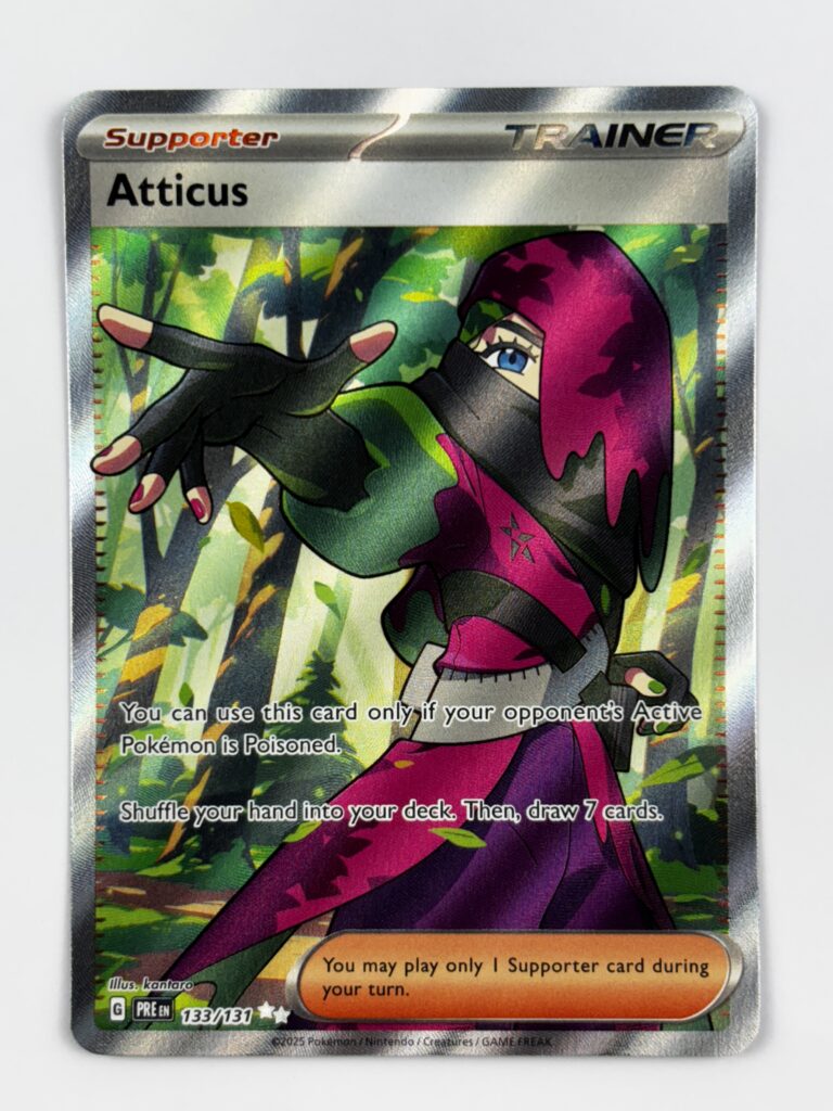 Atticus – 133/131 – SV: Prismatic Evolutions (PRE) – Ingles