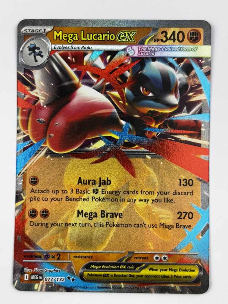 Prix de Mega Lucario Ex #160 | Pokemon Mega Evolution | Cartes de Pokemon